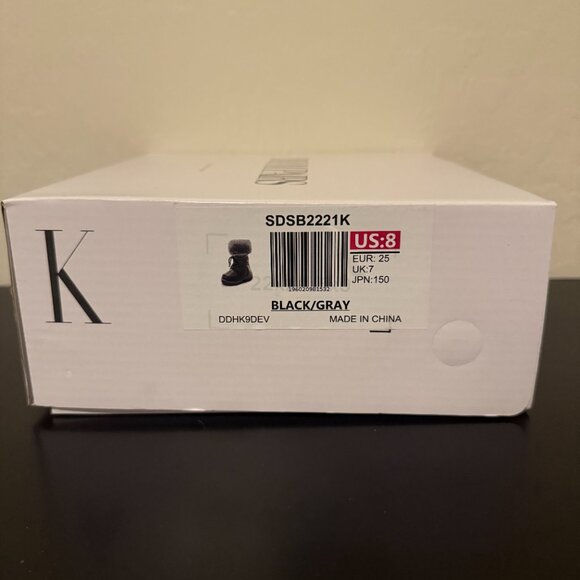 Dream Pairs Toddler Snow Boot - Size 8 - Picture 1 of 6